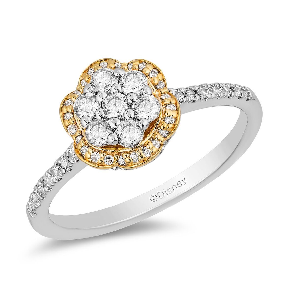 Disney Princess Jasmine Inspired Gold & Diamond Engagement Rings | Enchanted  Disney Fine Jewelry